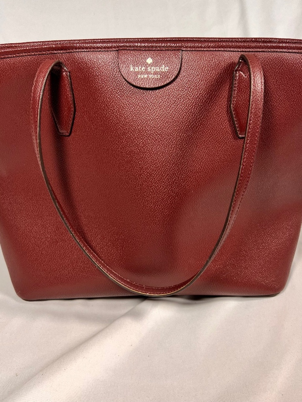 Kate Spade Burgundy tote bag